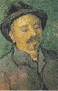Vincent Van Gogh Portrait of a one eyed man USA oil painting artist